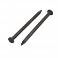 Uxcell Hardware Nails 3-inch Length Carbon Steel Point Tip Wall Cement Nail Black 20pcs