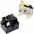 Hqrp Compressor 4 7 Ohm 3-pin Ptc Starter Start Relay And Overload Kit For Mini Fridges Compact Refrigerators Beverage Wine 
