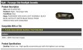 Right Passenger Side Headlight Assembly Black Bezel Without Center Bulb Shield Compatible With 2004-2005 Chevy Impala From 02
