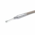 Httmt- Stainless Braided 10 Clutch Cable Compatible With A 87-a 05 Big Twin Dyna Wide Glide Switchback