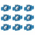 60 Pcs Nylon Strut Cone Nut M8x1 25mm Channel Squeeze With Twist Tab For Support Systems Solar Panels Mounting 