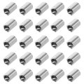 50pcs Wire Thread Inserts 3 8-16 Unc 2 5d 15 16 304 Stainless Steel Helical Type Coiled Repair Kit Screw Threaded Sleeve Sheath 