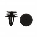 20pcs Plastic Car Door Trim Panel Push Rivets 8mm Retainer Clip Fastener Black 