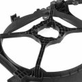 Non Turbo Mi3110107 Factory Style Dual Radiator Cooling Fan Shroud Compatible With Mitsubishi Lancer 2008-2017 12v Black