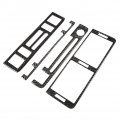 Center Console Trim For Bmw E46 M3 1998-2005 Carbon Fiber Interior Frame Cover Kit Car Decoration Accessories