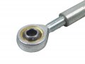 Alveytech Tie Rod With Heim Joint End For The Monster Moto Mega Mm-k80 80cc Go-kart