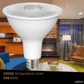 Satco Led R38 Lamp 11 5w 90w Equivalent 3000k Soft White 90 Cri 40a Beam Angle Dimmable Medium Base 120v Clear Finish A Bulbs A
