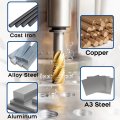 Burkit M30 X 1 5 Spiral Flute Tap Hss Titanium Coated Plug Threading