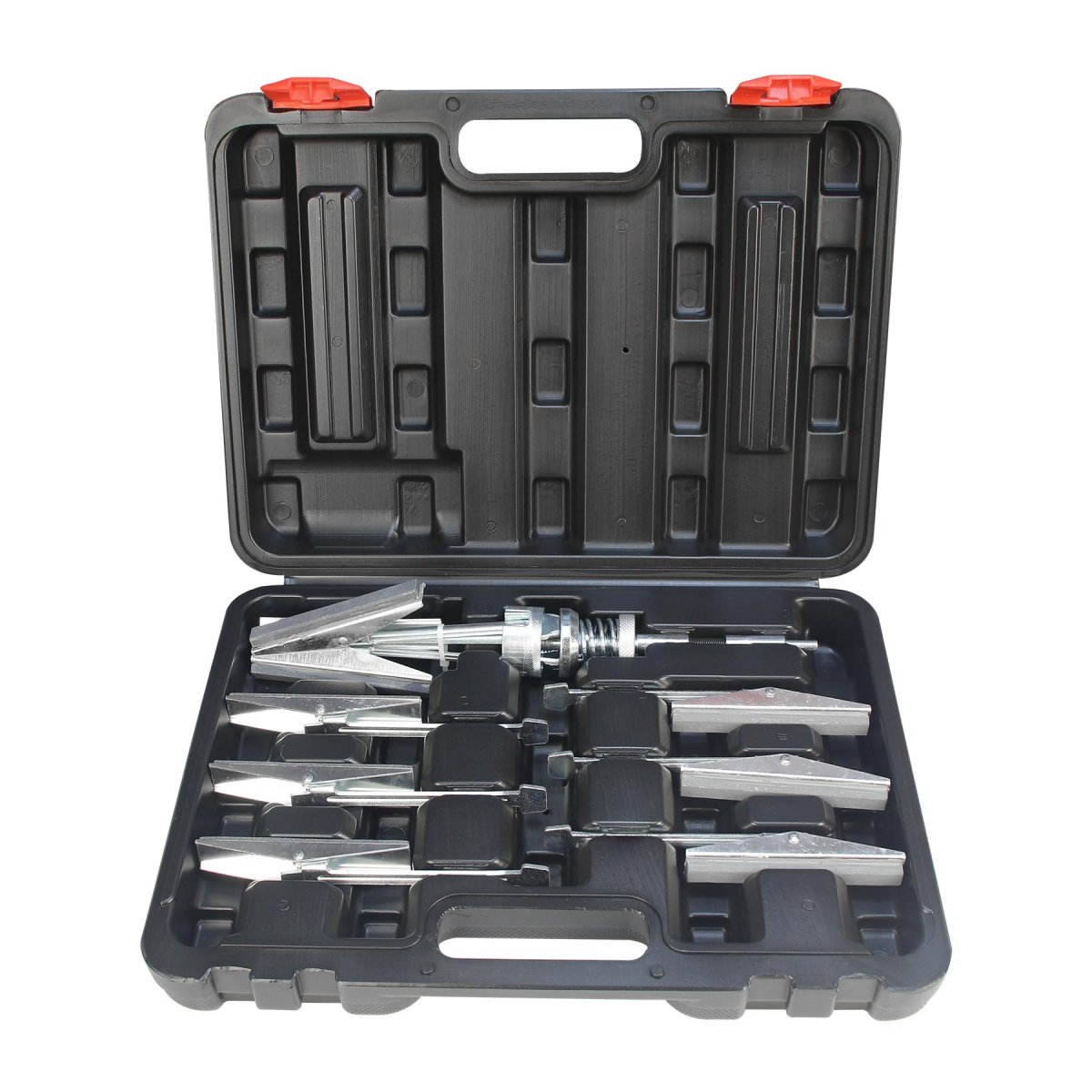 Engine Cylinder Hone Deglazer 2 In To 6 5 Adjustable 4 Long Blade With 100 220 400 Grit Stones And Black Case For Piston Honing