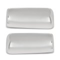 Door Mirror Cover Replacement Chrome Driver Passenger Side For Peterbilt 579 2013-2023 Silver Abs 