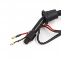 Uxcell Universal Motorcycle Dirt Bike Integrated Led Turn Signal Side Mirrors 10mm 2pcs