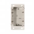 Uxcell 3 9 X2 67 100mmx68mmx50mm Abs Junction Box Universal Electric Project Enclosure W Mounting Fixed Hole