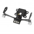 Akozon License Plate Holder Tail Fender Eliminator Mount Bracket With Led Light For Yamaha Mt-07 Fz-07 2014-2018