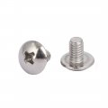 Uxcell M4 X 6mm 316 Stainless Steel Truss Phillips Head Machine Screws 15pcs
