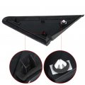 Waltyotur Right Side Passenger Exterior View Mirror Flag Molding Triangle Trim Replacement For Grand Caravan 2008-2017 Town