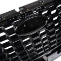 Pit66 Front Bumper Hood Grilles Grill Guards For Ford Escape Kuga 2017 2018 Sport Honeycomb Mesh Grille Parrilla Glossy Black