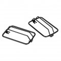 Qiilu Turn Signal Light Grilles 1 Pair Side Protect Guards Black Grille Cover Fit For Jeep Wrangler Tj 1997-2006
