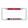 Jersey Devils Nj Team Nhl National Hockey League Metal License Plate Frame For Front Or Back Of Car Officially Licensed Up 