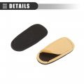Motoforti Front Signal Side Marker Light Lens Cover For Dodge Sprinter 3500 2003-2006 Abs 5124431aa 05124431aa Clear Gray 1