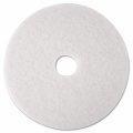 3m 08488 Low-speed Super Polishing Floor Pads 4100 24-inch Diameter White 5 Carton