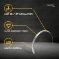 Recpro Trailer Fender Flare 1 X 36 26 0 063 Smooth Aluminum Or Tread Plate Smooth 2