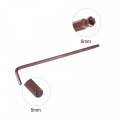 Uxcell 5mm Ball End Hex Key Wrench L Shaped Long Arm S2 Steel Repairing Tool Metric 2 Pcs