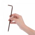 Uxcell 5mm Ball End Hex Key Wrench L Shaped Long Arm S2 Steel Repairing Tool Metric 2 Pcs