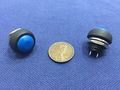 2x Blue Momentary N O Normally Open Push Button Switch Dc On Off Tk0304 A7 