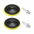Uxcell 7 Hook And Loop Backing Pad Sanding Polishing Backer Plate With M14 Drill Adapter For Random Orbit Sander Polisher