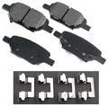 Akebono Act1033 Proact Ultra-premium Ceramic Brake Pad Set
