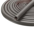 19 7ft X 16 Weather Stripping Door Seal Silicone Self-adhesive Frame Strip For 9 32 -7 Doors Window Gap Filler Gray 