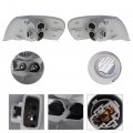 Wflnhb Park Signal Corner Marker Light Lamp Lens Right Left Pair Set Replacement For 1998 1999 2000 Toyota Corolla To2520150