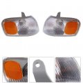 Wflnhb Park Signal Corner Marker Light Lamp Lens Right Left Pair Set Replacement For 1998 1999 2000 Toyota Corolla To2520150