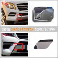 Front Tow Cover Fit 12-14 Mercedes Benz Ml Gle X166 For 250 300 320 350 400 500 550 2012 2013 2014 Bumper Towing Hook Eye Cap