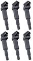 Ena Set Of 6 Ignition Coil Pack For Bmw L6 3 0l Replacement C1641 Uf-570 