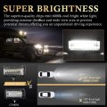 Bunker Indust Side Shooter Led Light Pods Wiring Harness Kit 2pcs 7 Inch Spot Flood Combo Beam Bar 80w Works Waterproof Off