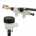 M Mati Rear Brake Caliper Master Cylinder Hose Assy For Yamaha 1995-2005 Wolverine 350 4x4 Yfm350f 1uy-2580w-01-00