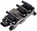 Ignition Coil Pack For Audi A4 A6 And Volkswagen Passat Replacement C1171 Uf256 Set Of 1 Black Texture Finish 