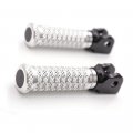 Pole Silver Cnc Front Foot Pegs For Fz1 Fz6 Fazer Fz-07 Fz-09 R3 R6 R1 08 09 10 11 12 13 14 15 16 17 18 19 2020 Mt 