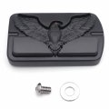 Httmt Httmt- Eagle Black Brake Pedal Large Pad Compatible With H-d Touring Softail Road King