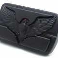 Httmt Httmt- Eagle Black Brake Pedal Large Pad Compatible With H-d Touring Softail Road King
