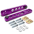 Auto Dynasty Compatible With Honda Civic Es Em Ep3 Aluminum Rear Suspension Lower Control Arms Purple