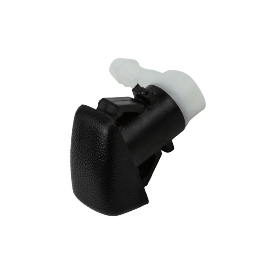 Windshield Washer Nozzle For Chevy Colorado 2015 To 2022 Black Plastic With Clip Attachment Standard Style Replacement Part