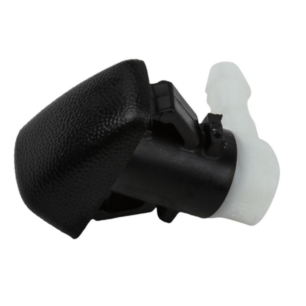 Windshield Washer Nozzle For Chevy Colorado 2015 To 2022 Black Plastic With Clip Attachment Standard Style Replacement Part