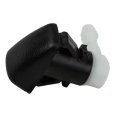 Windshield Washer Nozzle For Chevy Colorado 2015 To 2022 Black Plastic With Clip Attachment Standard Style Replacement Part 