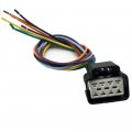 Allmost Ac Heater Climate Fan Speed Control Connector Wire Harness Compatible With Chevy Silverado 2003-2006 88987856 Pt1739
