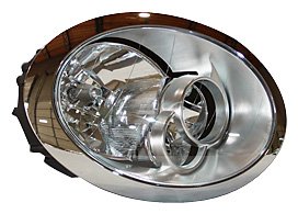 Right Headlight Assembly For 2005 2006 Mini Cooper Passenger Side Front Halogen Lamp Clear Lens Waterproof Model 20-6737-00