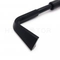 Cnc Proguard Brake And Clutch Lever Handgrip Guards For 7 8 In 22mm Handlebars Mt430-05-bk Bk Black Aluminum Abs Protection 1