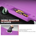 Auto Dynasty 40 Inches Mechanic Creeper Automotive Garage Repair Low Profile Under Car Rolling With Padded Headrest Plastic