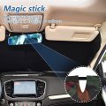 Oarencol Colorful Bats Car Windshield Sun Shade Halloween Foldable Sunshade Front Window Visor Protector Blocks Uv Rays Heat